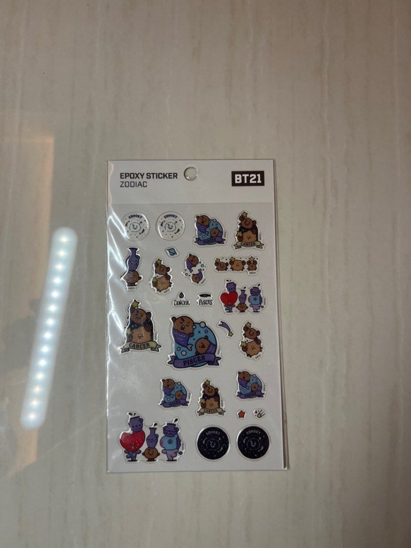 Stickers BT21 shooky, Hobbies & Toys, Stationery & Craft, Other ...