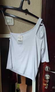 Stradivarius Rib One shoulder