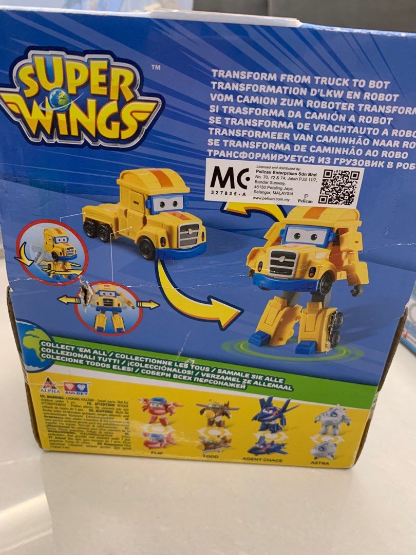 Super wings poppa wheels toy on sale