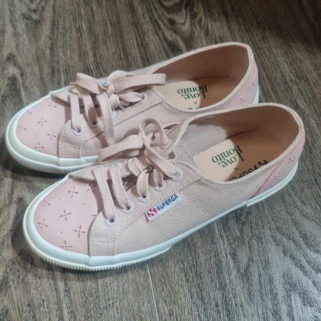 Superga x Love Bonito Pink Sneakers Women s Fashion Footwear