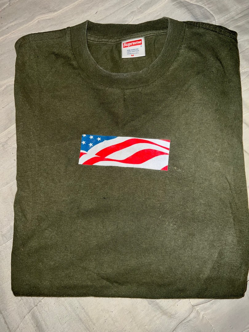 Supreme 911 shop box logo