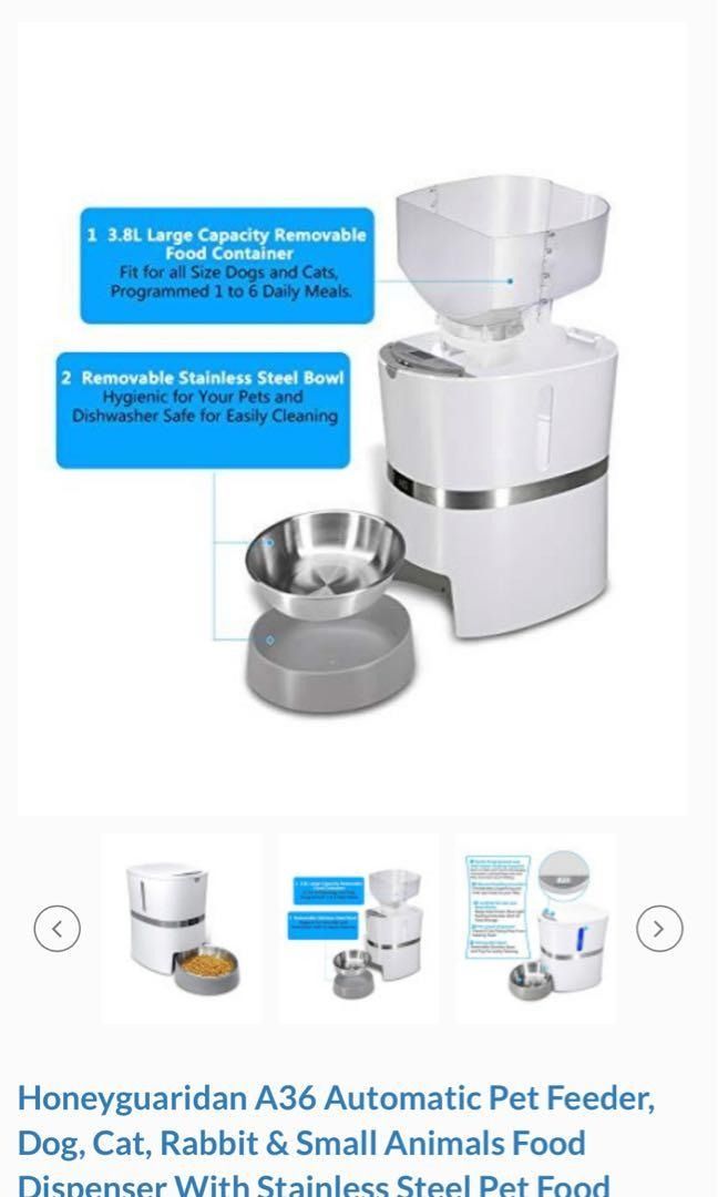 T238 Honeyguaridan A36 Automatic Pet Feeder