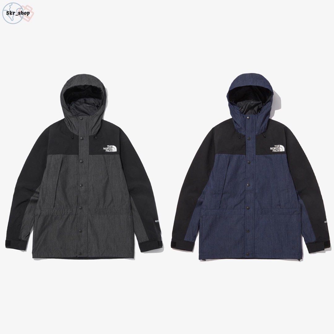 韓國The North Face 💕新品💕 👦🏻 Mountain Light Denim Jacket, 男裝