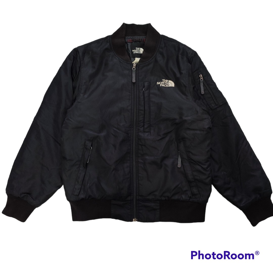 north face bomber blu
