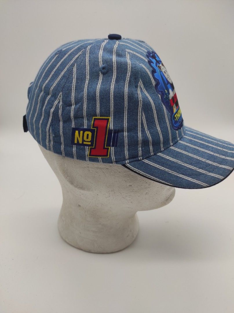 Thomas the Tank Engine (Category: Caps & Hats) located in Marikina City. Submitted by BrendaMCpreowned (Listing ID 1195401479, Image 3). Description: Thomas tge Tank Engine Thomas and Friends adjustable Mine php 250 Condition excellent cor rate 9/10.