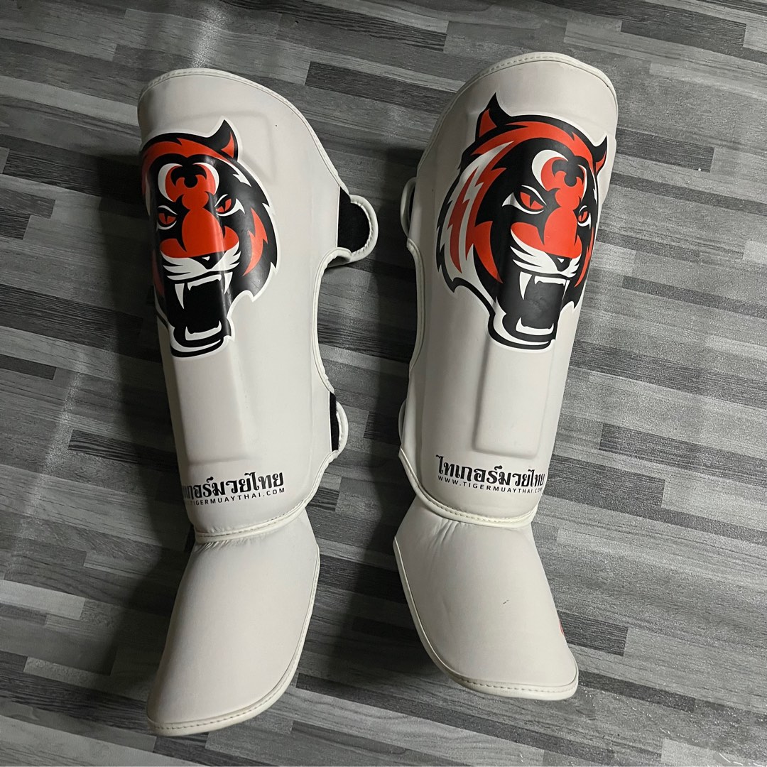Tiger Muay Thai Shin Guard, Sports Equipment, Other Sports Equipment