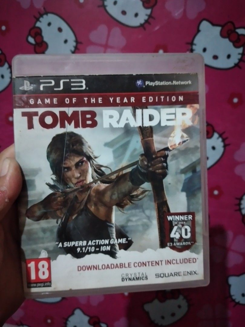 TOMB RAIDER PS3 (Category: PlayStation) located in Bacolod City. Submitted by racielle (Listing ID 1195497147, Image 1). Description: Tomb Raider is a critically acclaimed action adventure that explores the intense and gritty origin story of Lara Croft and her ascent from a young woman to a hardened survivor..