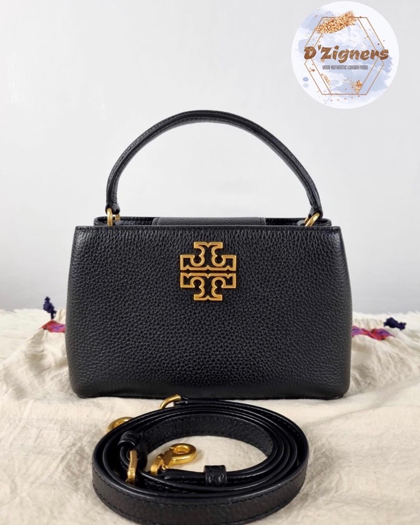 Tory Burch Britten Micro Satchel, Luxury, Bags & Wallets on Carousell