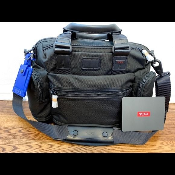 Tumi Alpha Bravo Brooks Slim Brief Black Men s Fashion Bags