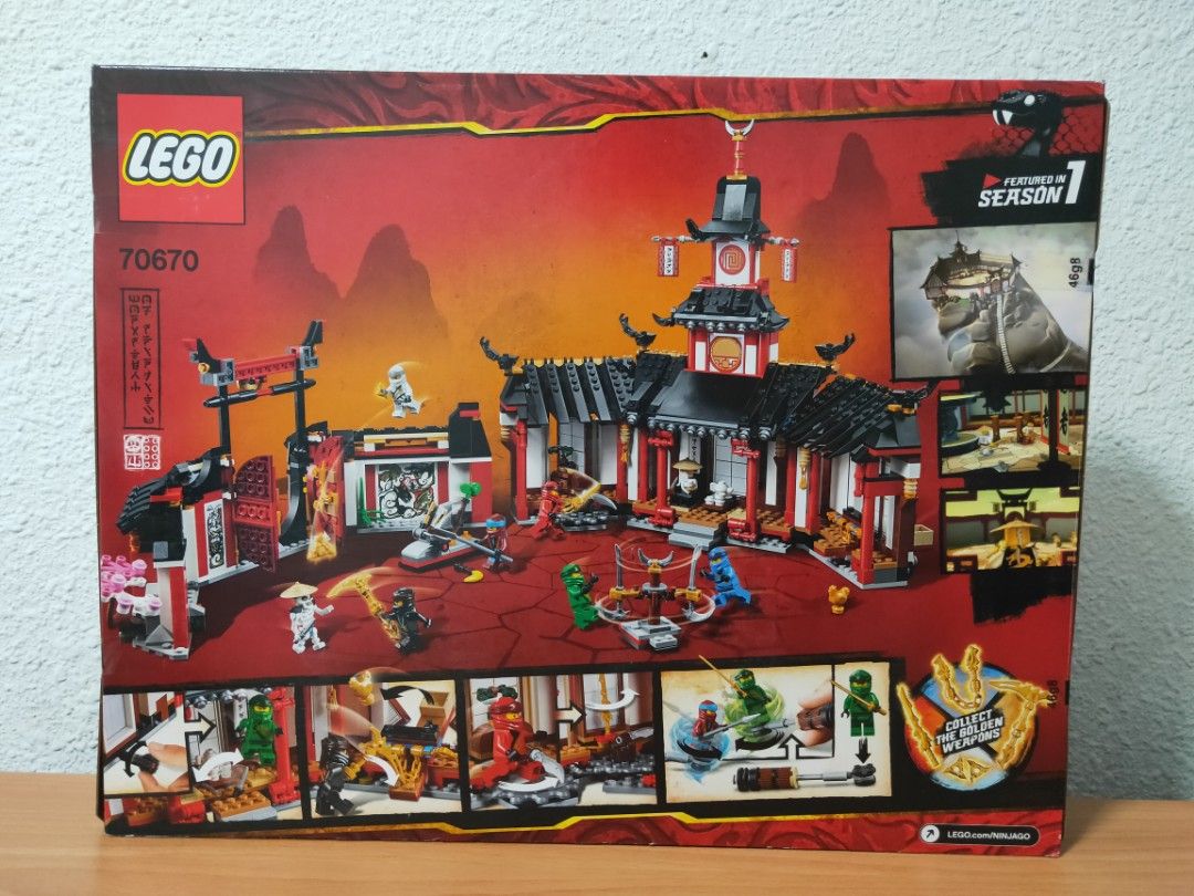 Rare & retired* Brand New Lego Ninjago 70670 Monastery of