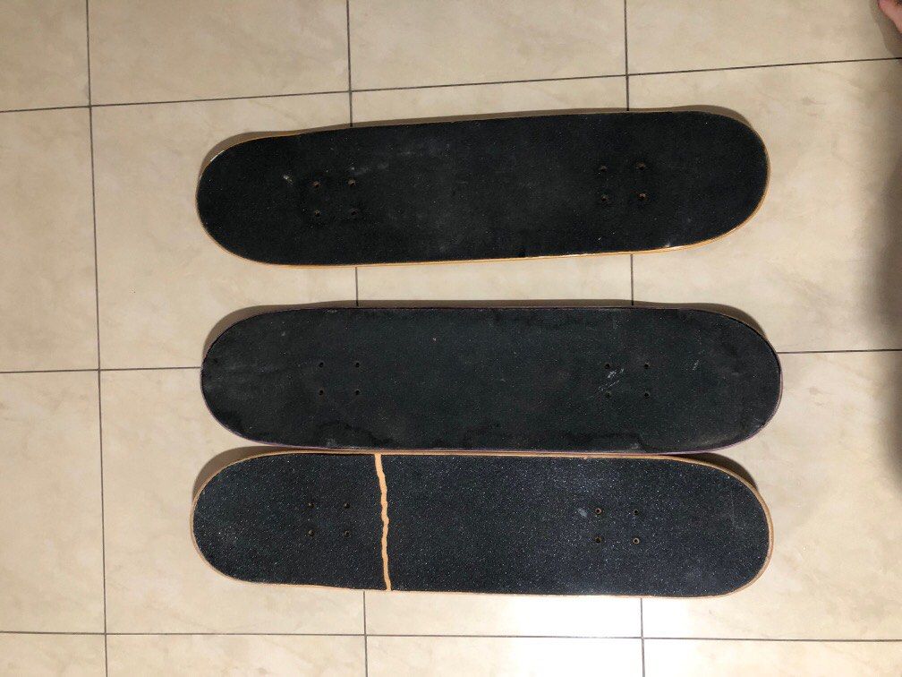 Used Skateboard Decks, Sports Equipment, Sports & Games, Skates, Rollerblades & Scooters on