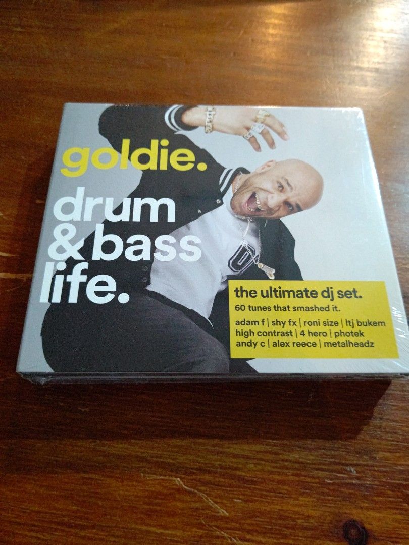 V.A. Goldie presents Drum & Bass Life 4CD, 興趣及遊戲, 音樂樂器 & 配件, 音樂與媒體 CD