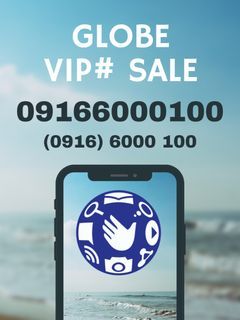 Vanity SIM For Sale GLOBE / Ready to Port / Golden / VIP #s