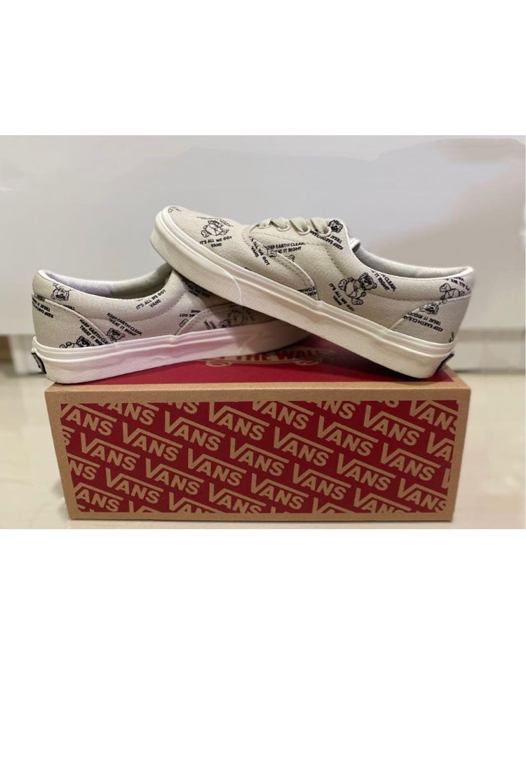 Vans era beige top