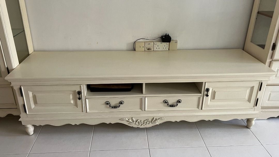 Victorian TV Console, Furniture & Home Living, Furniture, TV Consoles