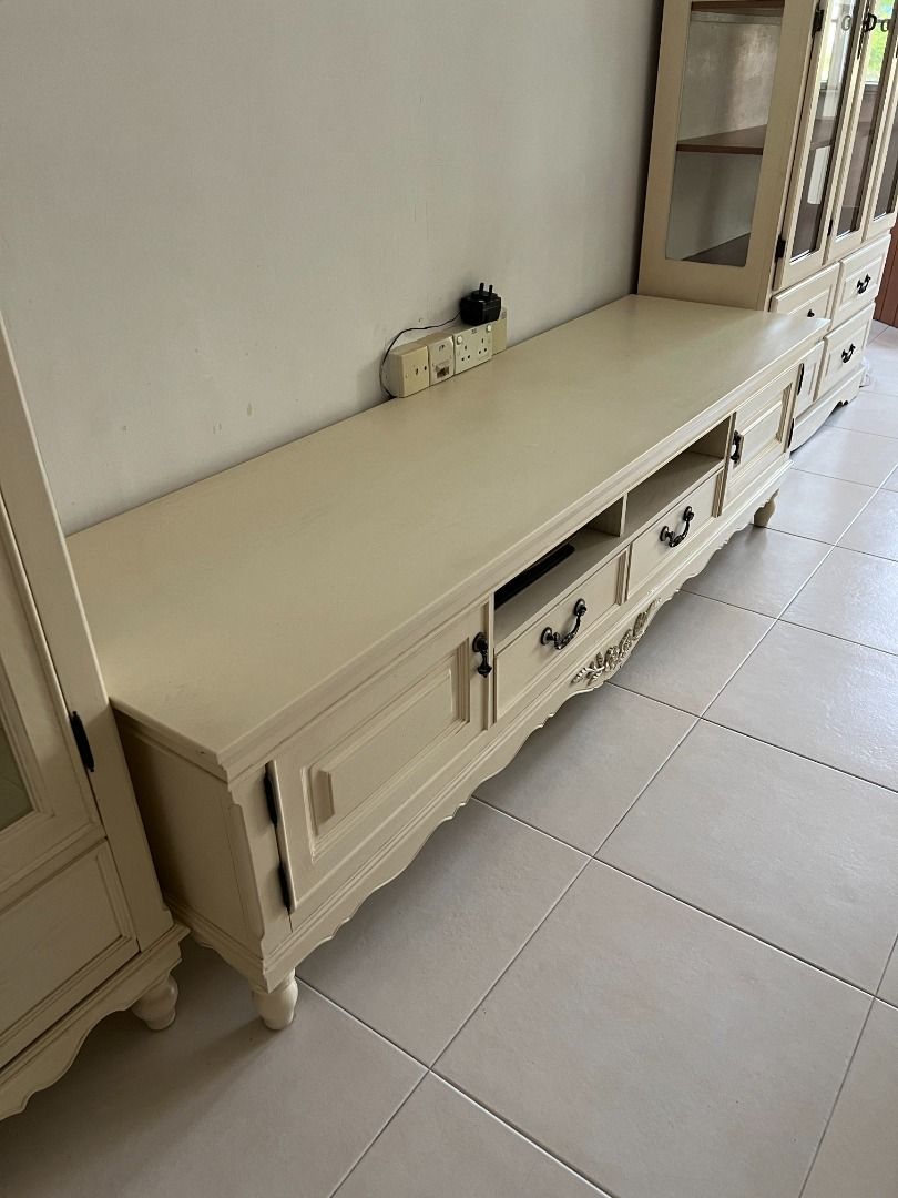 Victorian TV Console, Furniture & Home Living, Furniture, TV Consoles