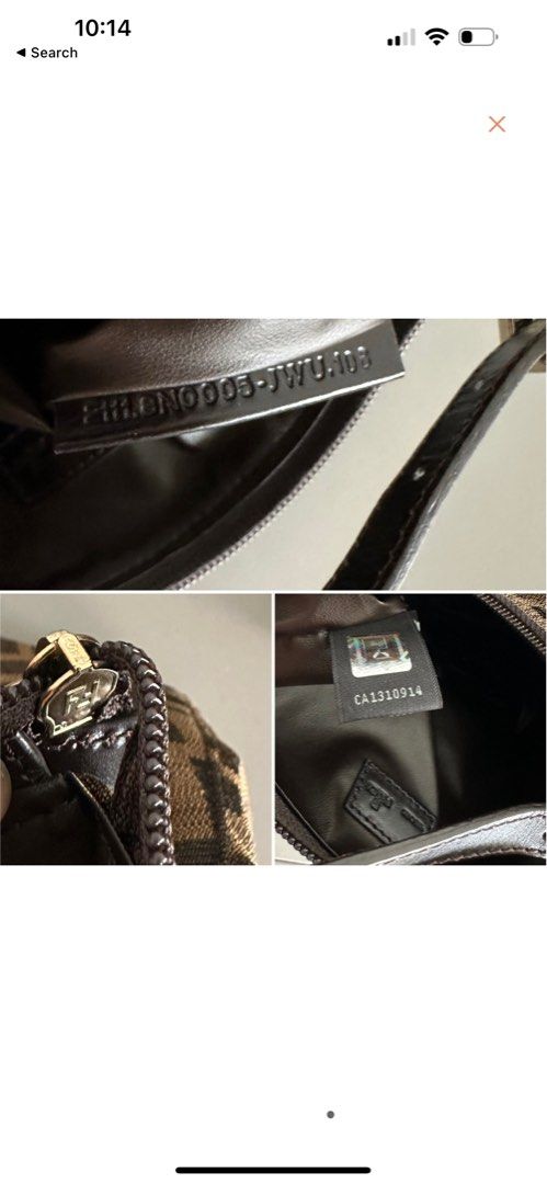 Vintage Fendi FF zucca porto tutto handbag, Women's Fashion, Wallets, Purses & Pouches on Carousell