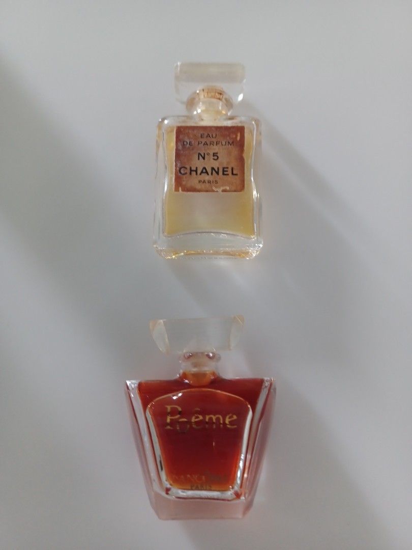 Vintage No5 Chanel & Lancome Poeme miniatures, Beauty & Personal