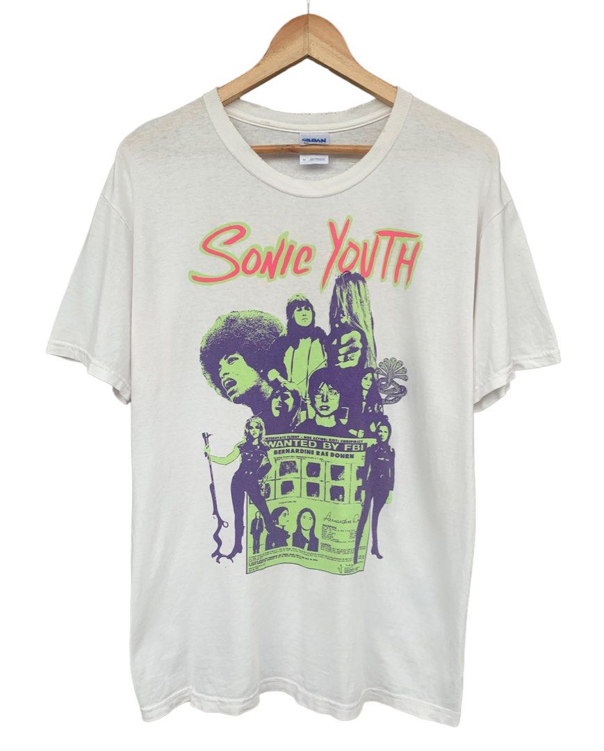 Vintage Sonic Youth Tshirt, Men's Fashion, Tops & Sets, Tshirts & Polo Shirts on Carousell
