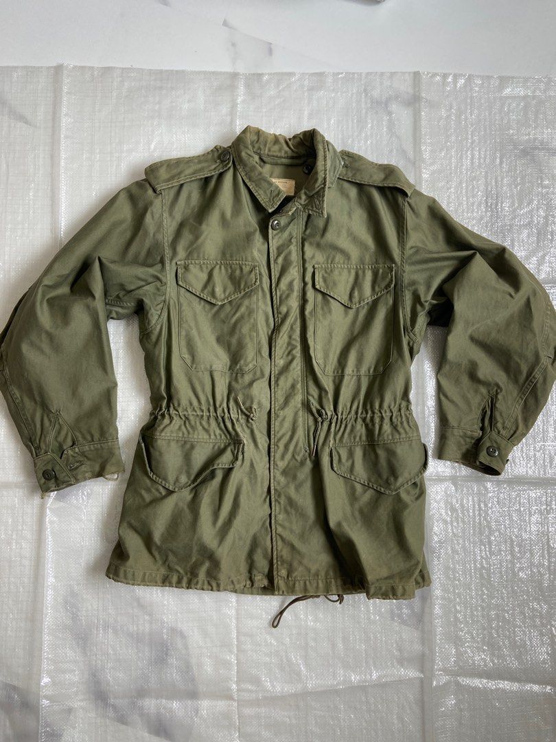 Vintage 1963 Early Vietnam War U.S Army field jacket M51, Men's