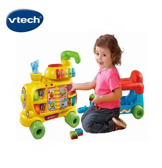 Vtech Train Walker Vtech Alphabet Train, Bayi & Anak, Mainan & Baby Walker di Carousell