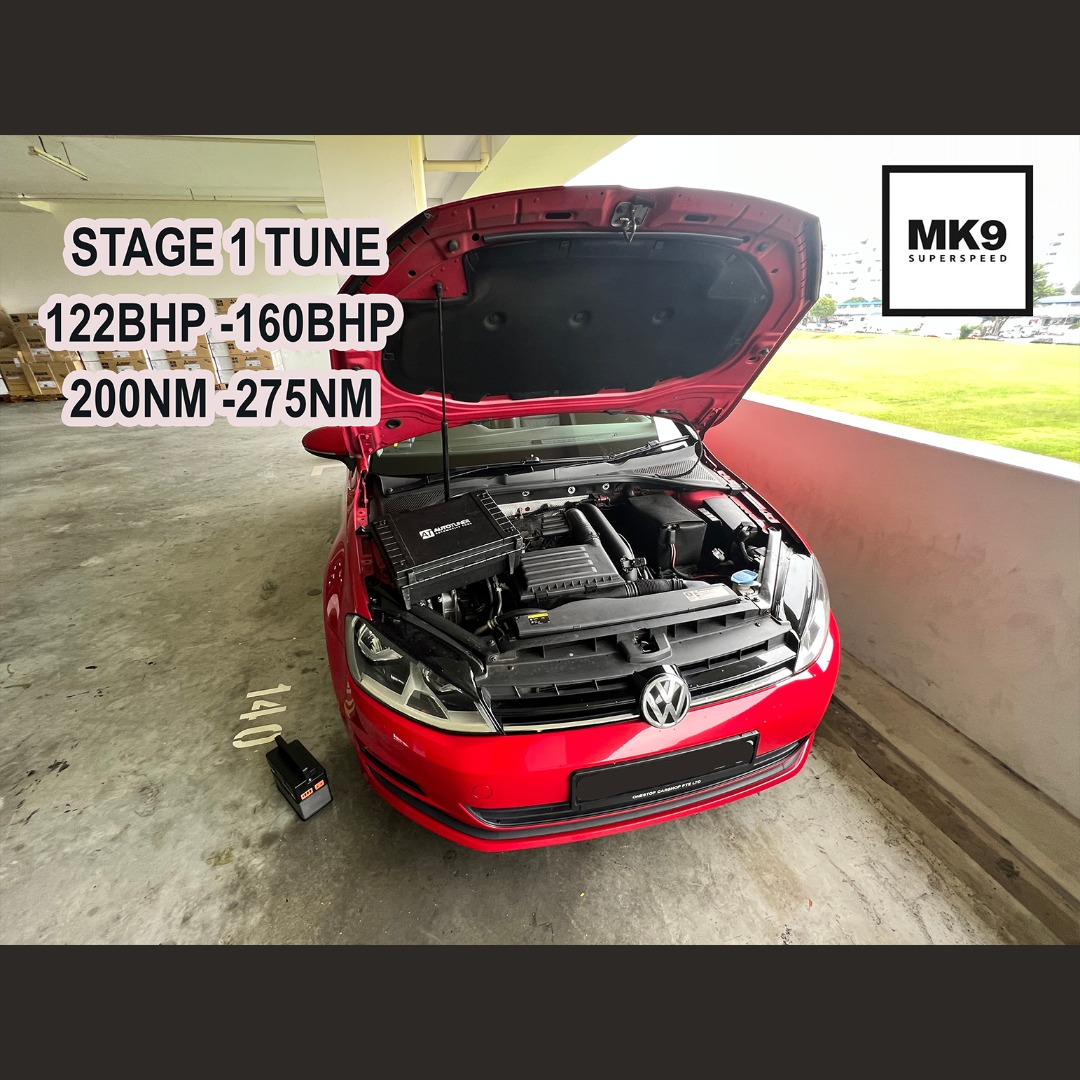 TUNING VW GOLF 7 VARIANT SV TOURAN 1.4T STAGE 1 TUNE, Car Accessories, Car