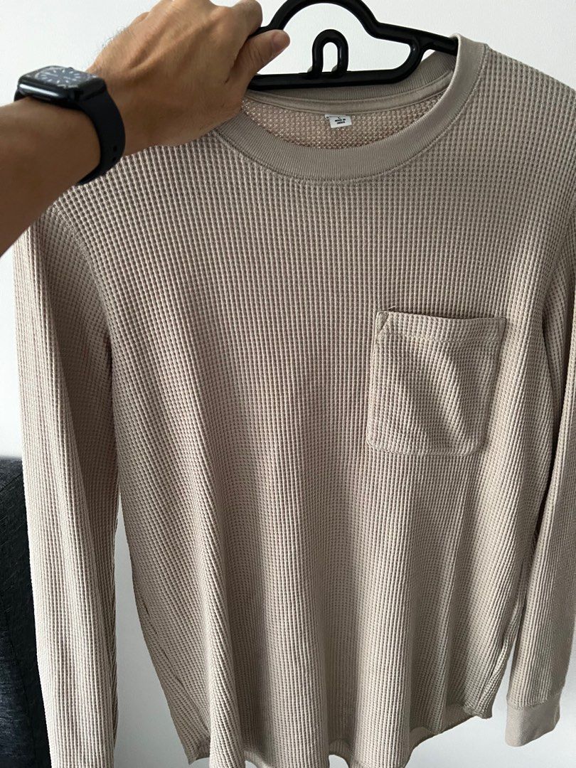 Waffle Crew Neck Sweater