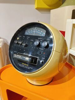 《Weltron 2000 日本1970s 八軌播放器/收音機》太空年代 電器收藏 經典 老收音機 球型收音機