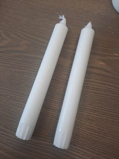Church Wedding Unity White Candlelight Sticks