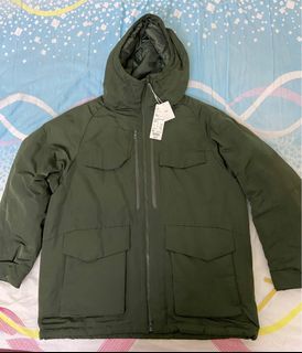 White mountaineering x Uniqlo Japan limited edition hybrid down parka jacket - xl