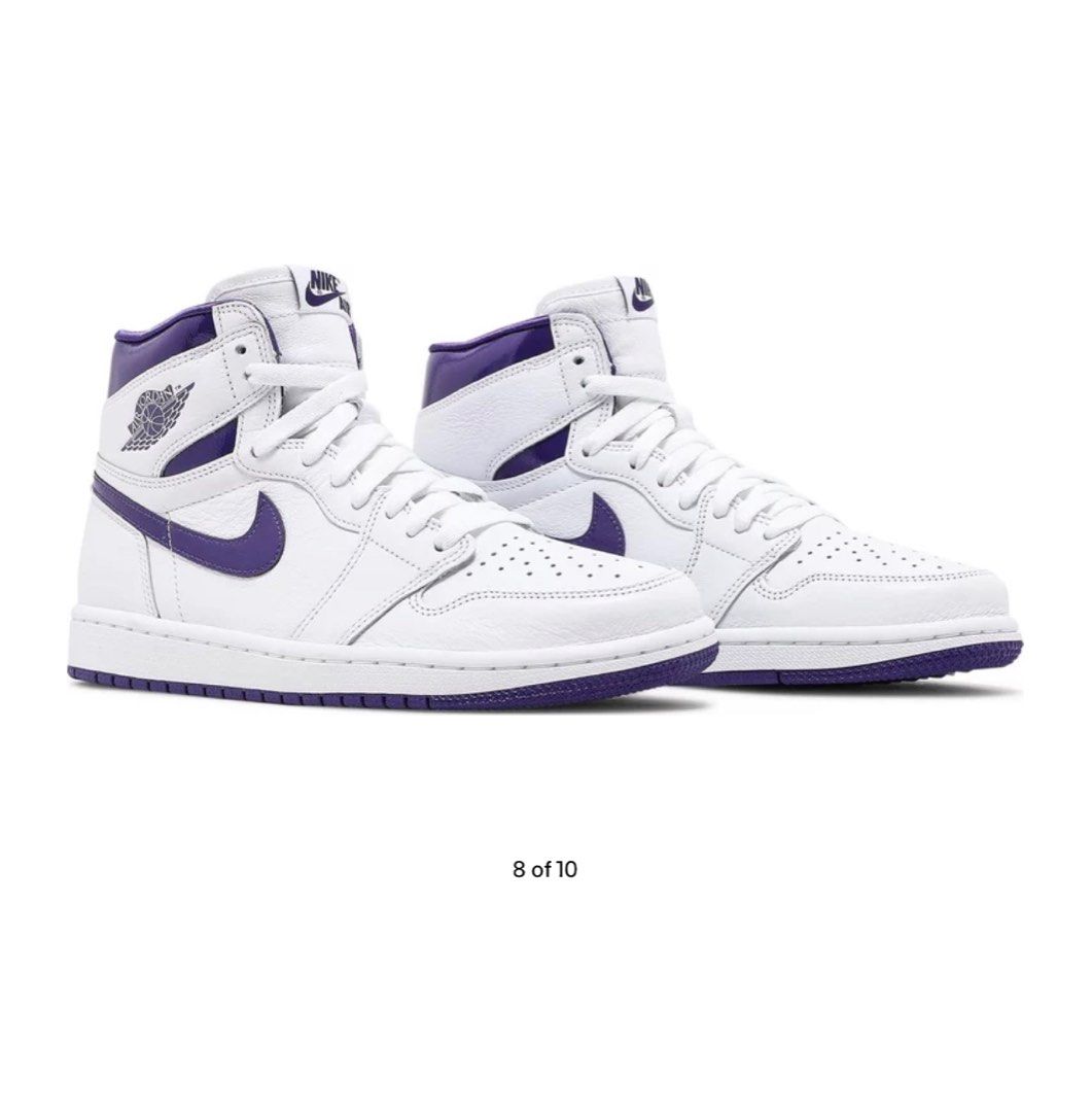 women's air jordan court purple