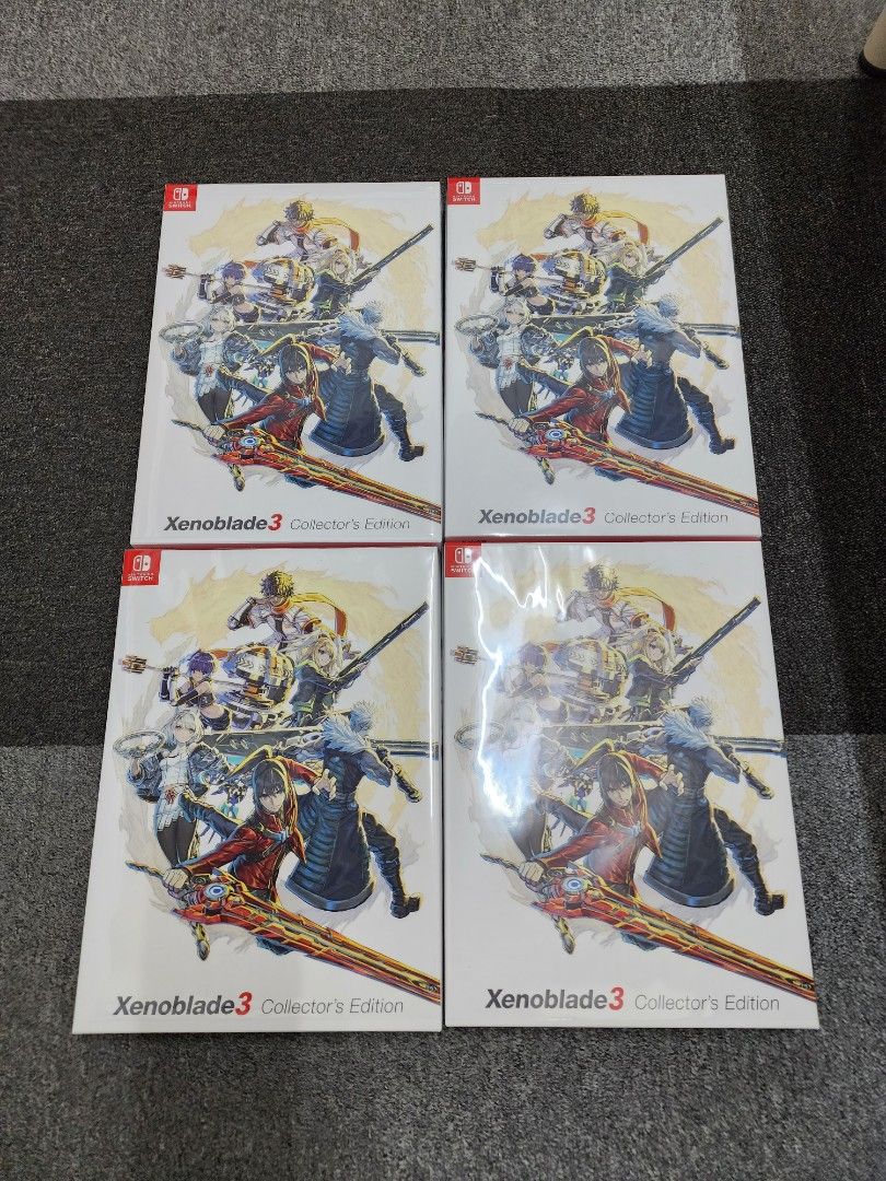Xenoblade Chronicles 3 Collector's Edition (JPN) NO GAME, Video Gaming ...