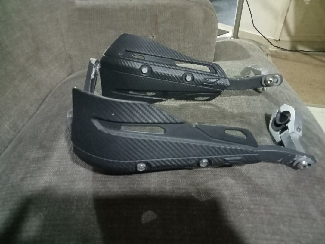 Zeta Handguard (DRZ400sm), Motorcycles, Motorcycle Accessories on Carousell