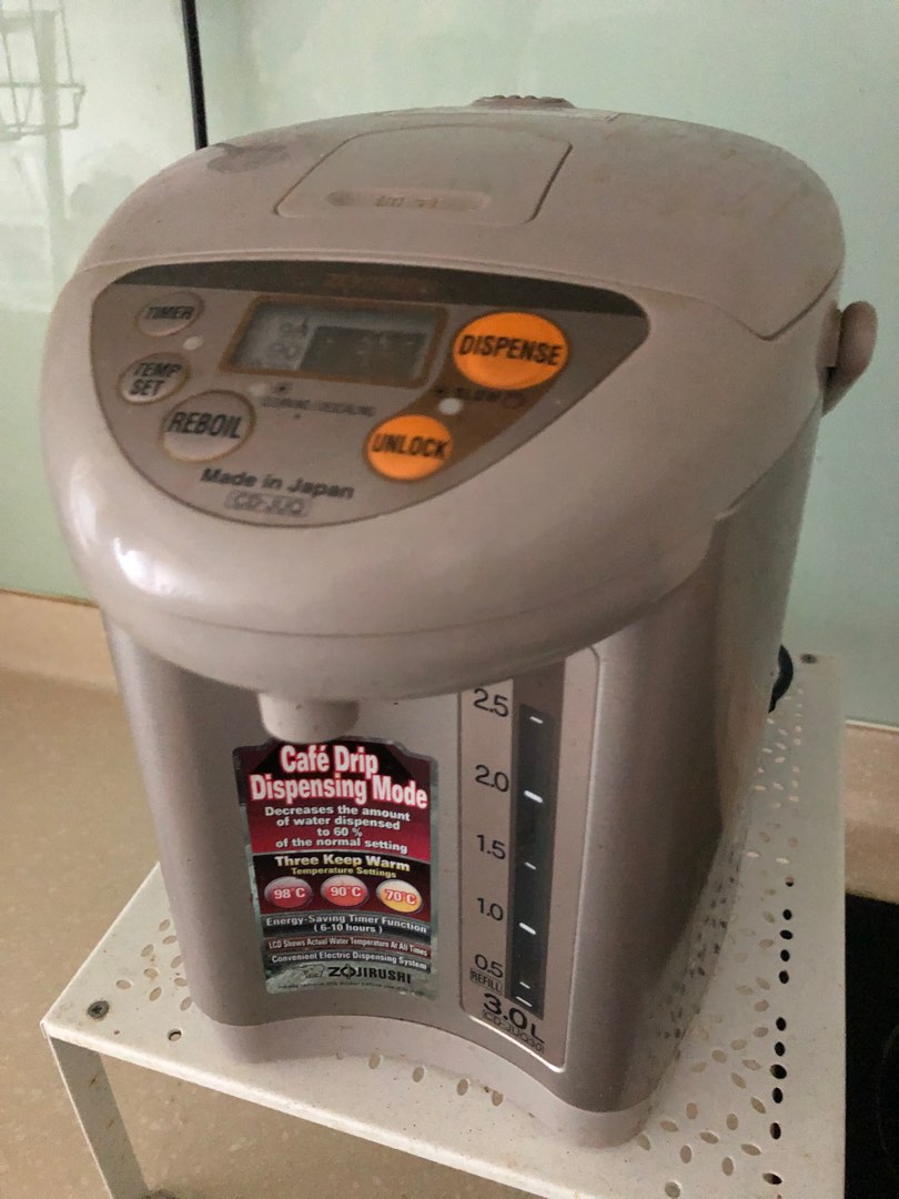 Zojirushi Electric Kettle (CDJUQ 3.0L), TV & Home Appliances, Kitchen