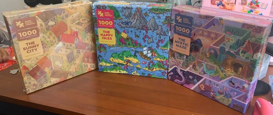 新品The Mystic Maze 1000-Piece Jigsaw Puzzle from The Magic Puzzle