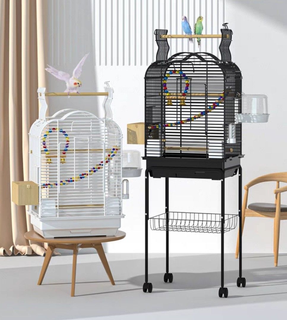 11 11 Shopee Sales Bird cages for small bird. Come in Black or