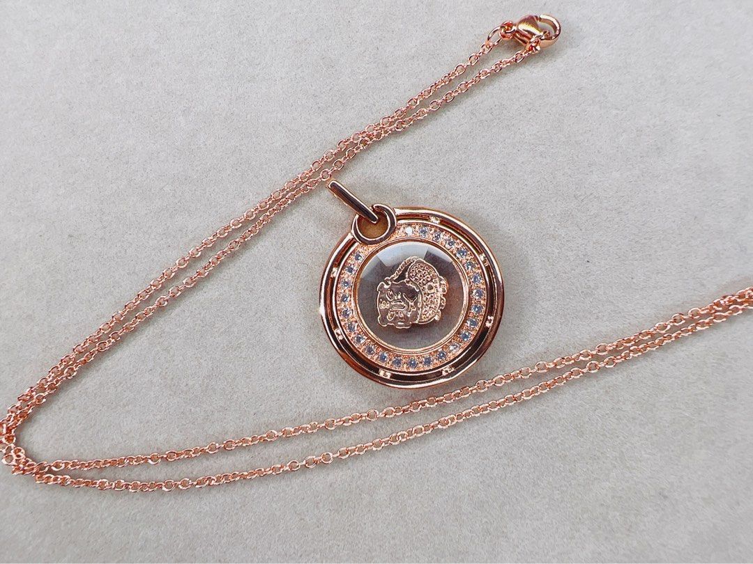 12 Zodiac Lucky Windmill Pendant with Necklace 12