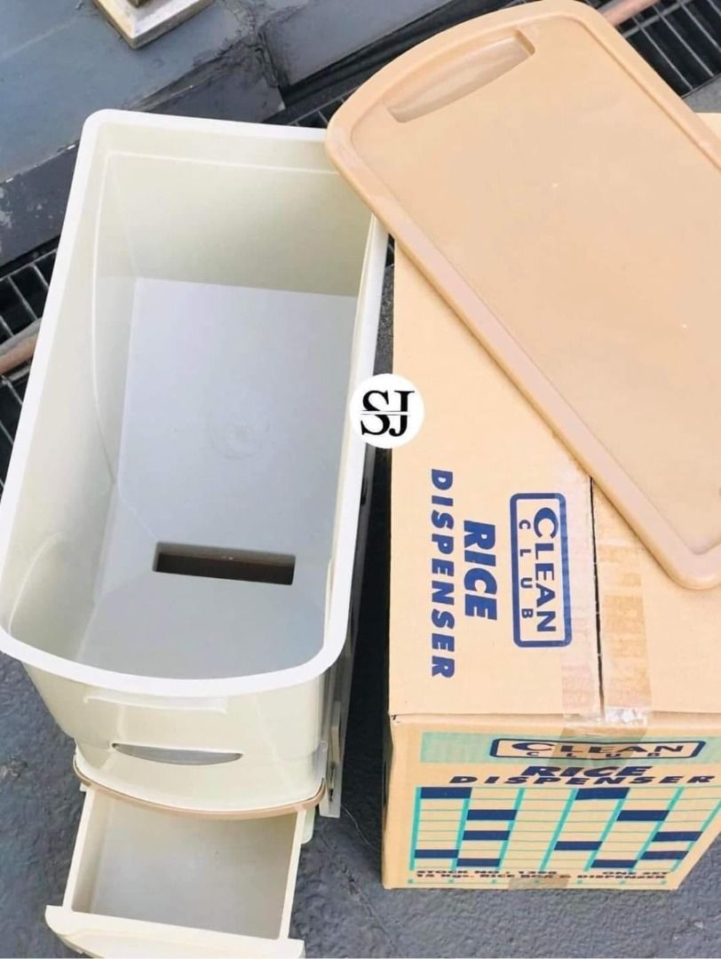15 KILOS CLEAN CLUB RICE MASTER DISPENSER, Furniture & Home Living ...