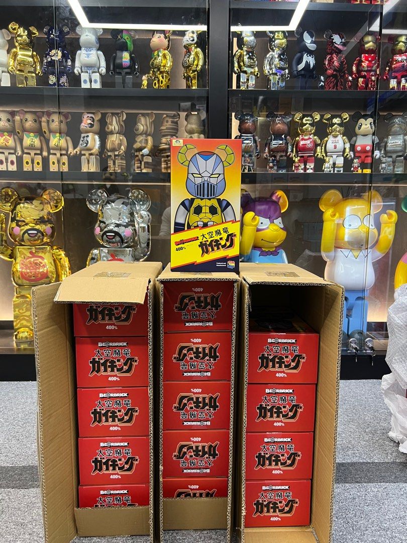 現貨400% Be@rbrick ガイキング(太空魔龍) bearbrick 400%, 興趣及遊戲