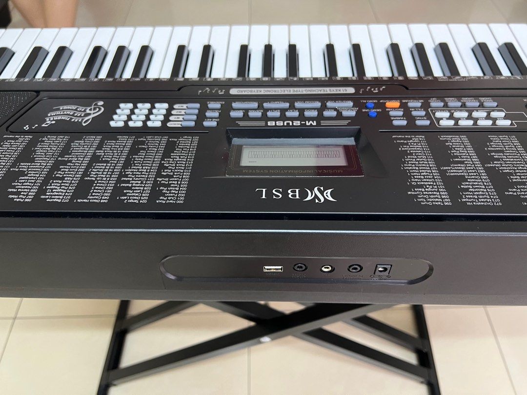 Teaching type online electronic keyboard