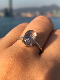 ❄️老礦海膽花藍線石戒指💍64240421318787110