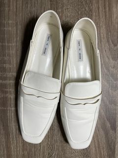 二手 白色樂福鞋