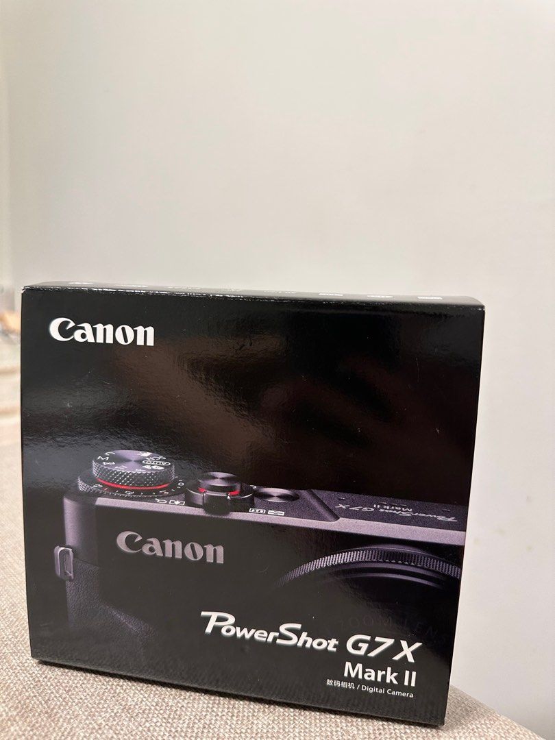 全新無開盒Canon佳能powershot G7X Mark II 可驗, 攝影器材, 相機