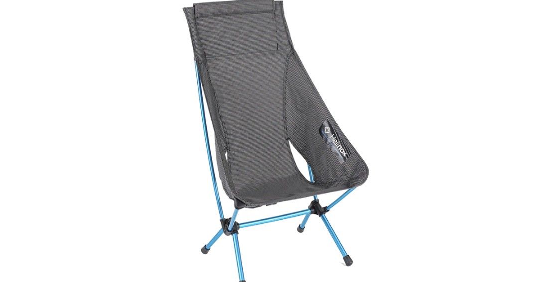 全新現貨) Helinox Chair Zero High back black, 運動產品, 行山及露營