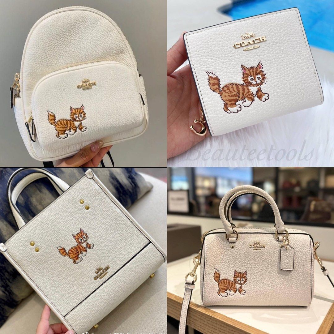 NEW ARRIVAL) Coach bag with Dancing Kitten, Women's Fashion, Bags &  Wallets, Shoulder Bags on Carousell