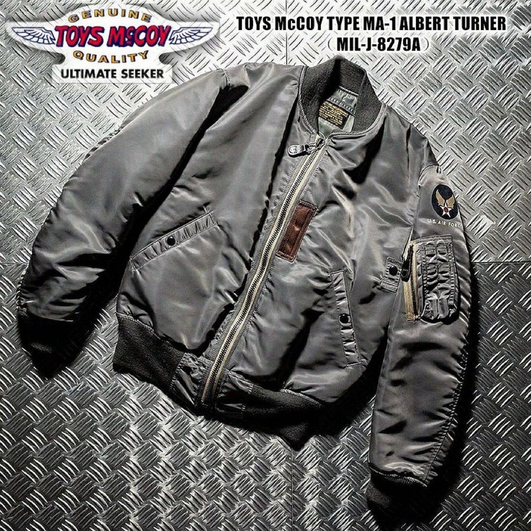 日本優惠預訂！ toys McCOY type MA-1 turner 飛機褸灰綠軍裝風