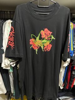Adidas Floral graphic t shirt