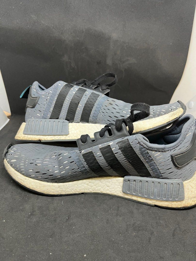 Adidas NMD (Category: Sneakers) located in Quezon City. Submitted by masbugs (Listing ID 1195661580, Image 2). Description: Adidas NMD. Issues on some of the pics. Size 9.5m..