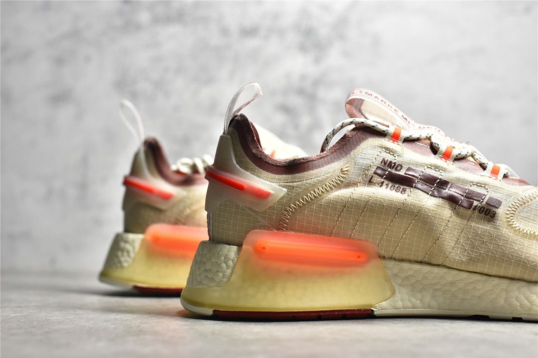 Adidas Originals NMD V3 Boost Beige orange shoes, Men's Fashion, Footwear,  Sneakers on Carousell