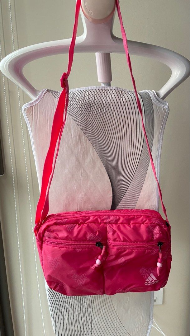 Adidas Pink Sling Bag, Women's Fashion, Bags & Wallets, Cross-body Bags ...